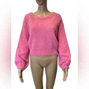 Princess Polly Cozy Pink Sweater for Women size XS/S